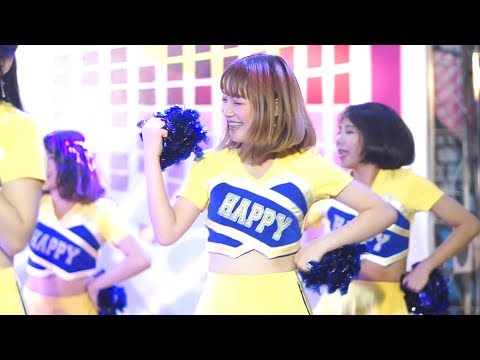 171209 Bubble Ranger cover WJSN (Toon as Dawon) - Happy @ The outdoor Plaza