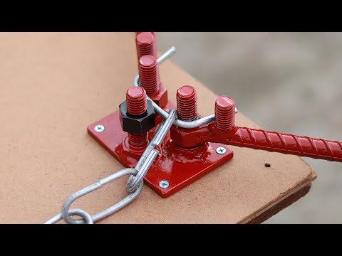 Instructions for Making a Super Simple and Effective Steel Chain Maker | Unique Metal Bender
