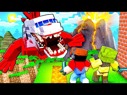 DIFENDIAMO LA NOSTRA CASA SICURA VS INFECTED SKY EATER GIGANTESCO su MINECRAFT! 😱