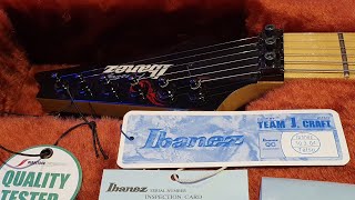 Video thumbnail for Ibanez RG1550MZ-BK Team J Craft Prestige Maple Fretboard Guitar 2010 Model - Up Close Video Review by Essex Recording Studios