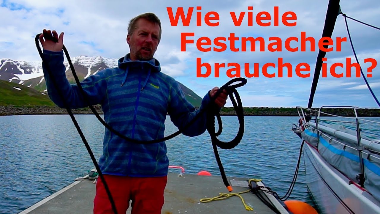 How many mooring lines do I need in the far north? @XTripSailing Sailing Iceland