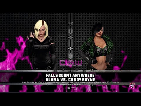 DSW Exhibition - Alana vs Candy Rayne [Falls Count Anywhere Match]
