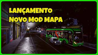🟢Proton Bus Simulator | Novo Mod Mapa SP Área 7 Fictício V3 Fase 4 Com GPS e Semáforos | PBS