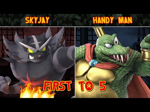 First to Five: Skyjay (Incineroar) vs. Handy Man (King K. Rool)