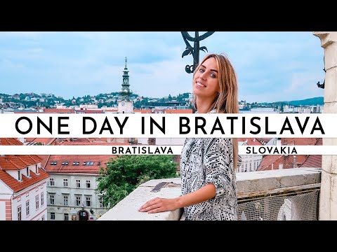 24 HOURS IN BRATISLAVA · GIRLS' ROAD TRIP | TRAVEL VLOG #81