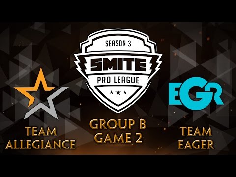 SMITE Pro League Fall Split Group B - Team Allegiance vs Team Eager  (Game 2)
