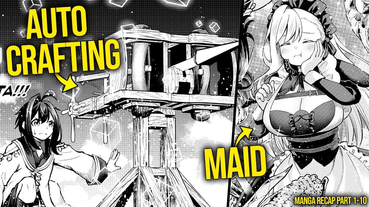 Exiled Prince Is Gifted Skill To Craft Anything By Goddess & With Maid Transforms The Land | Manga