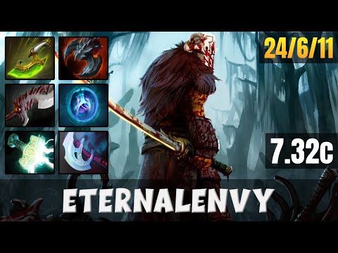 ETERNALENVY Juggernaut TOP LANE WITH 24 KILLS | Dota 2 Pro Gameplay