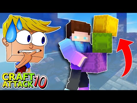 He's BETRAYING BastiGHG and selling off his GOODS! - Minecraft Craft Attack 10 #56