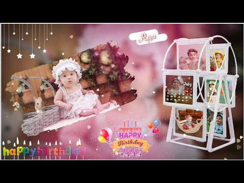 birthday video editing kinemaster | baby birthday song status | happy birthday song status | #baby