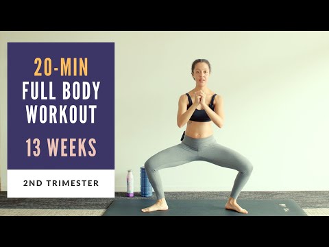 Week 13 of Pregnancy | 20-min Full Body Prenatal Workout