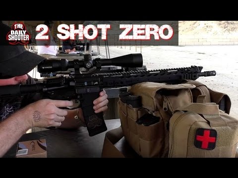 How to Zero Any Optic With Only 2 Shots