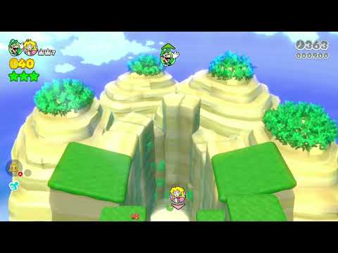 Super Mario 3D World (Switch) 1-4 Glitch Speedrun - Time: 63 (Former FAKE WR)