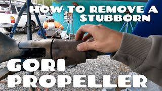 EP11  REMOVING A STUBBORN GORI PROPELLER JACKET