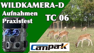 Wildkamera Test TC06 Campark Testaufnahmen Bewertung Einsatzempfehlung