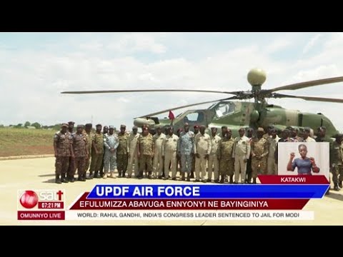 UPDF AIR FORCE - Efulumizza abavuga ennyonyi ne bayinginiya