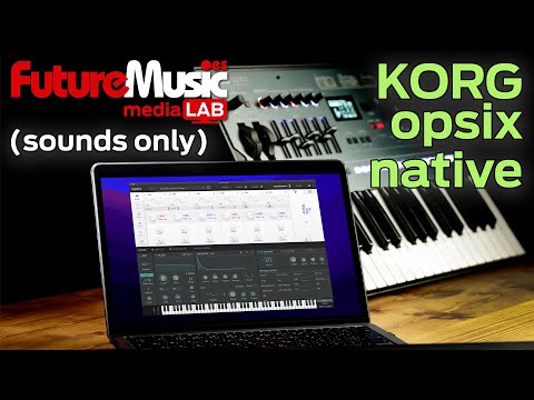 Korg OPSIX NATIVE (NO talking voice, only sounds)