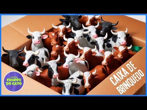 Fazenda de Brinquedo Caixa de Brinquedos