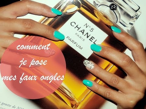 comment poser faux ongles