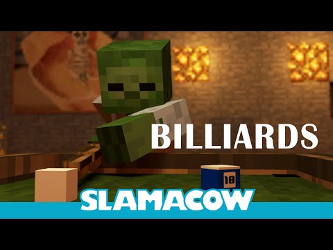 Insane Billiards in Minecraft with Slamacow!