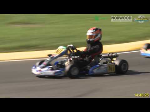 Kart Sport 2015 Race 15 - Vortex Mini ROK - Heat 2