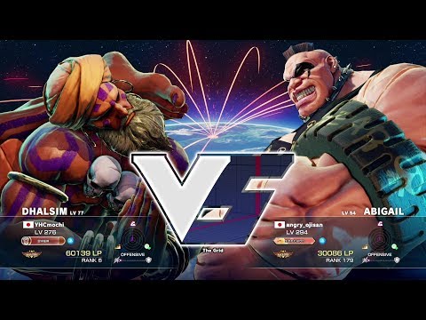YHC Mochi (Dhalsim) vs Hagejin (Abigail)：YHC餅（ダルシム）vs はげじん（アビゲイル）