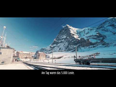 Jungfraujoch in den Schweizer Alpen: Zuverlässige Helfer in 3454 m Höhe.