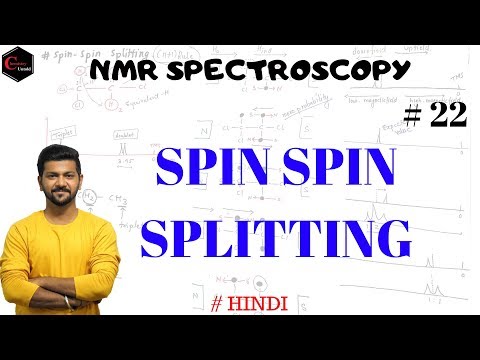 NMR SPECTROSCOPY -22 || SPIN SPIN SPLITTING || SPIN SPIN COUPLING || IIT JAM