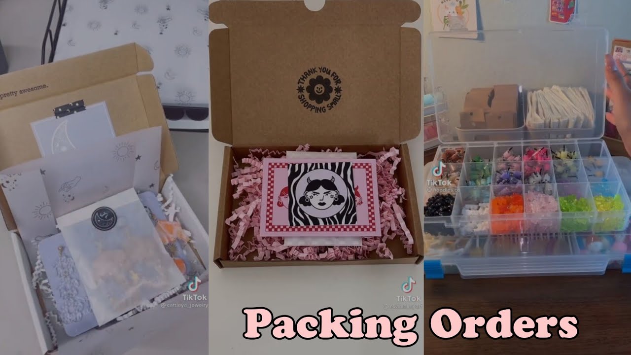 🧩 ASMR Packing Orders Tik Tok Compilation 🧩
