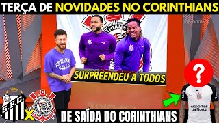 CORINTHIANS COM BOAS NOTÍCIAS PARA O CLASSÍCO CONTRA O SANTOS E GANHA REFORÇOS PRO JOGO