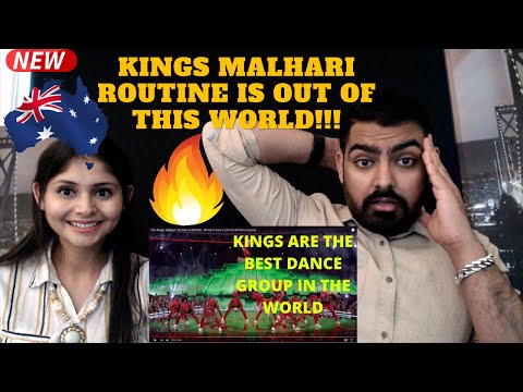 THE KINGS MALHARI ROUTINE Reaction by an AUSTRALIAN Couple | World of Dance 2019 | They are on FIRE!