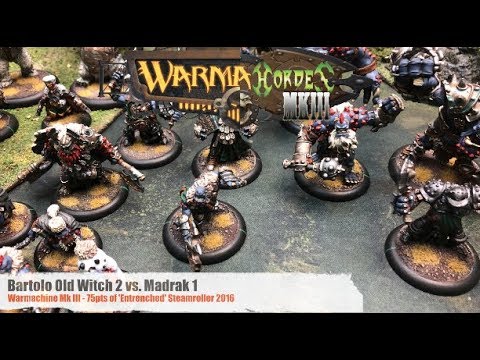 Warmachine MkIII Battle Report Ep 21 - Trollbloods (Madrak1) vs. Khador (Old Witch2)