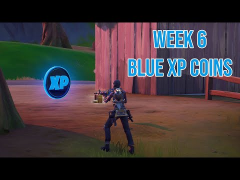 Blue XP Coin Locations in Fortnite Chapter 2 Season 3 Week 6