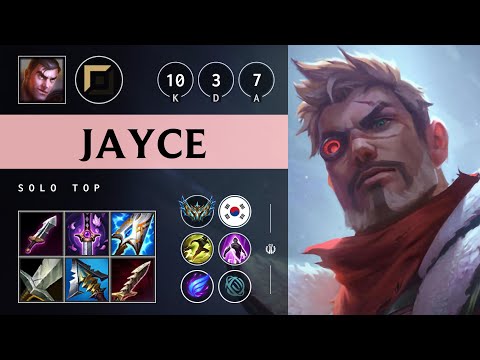 Jayce Top vs Gwen - KR Challenger Patch 25.13