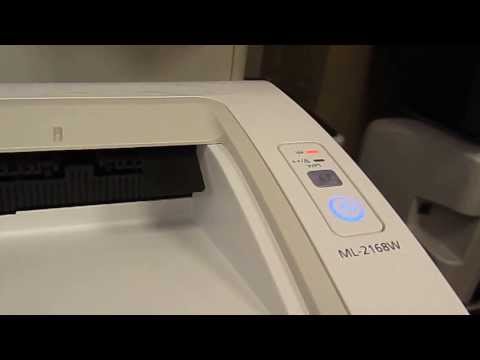 Видео как прошить принтер Samsung ML-2165W