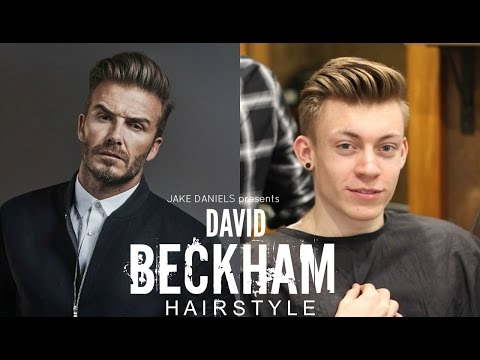 DAVID BECKHAM HAIRSTYLE TUTORIAL - MENS HAIR 2025  | JAKE DANIELS