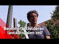 In de Graafsewijk in Den Bosch wonen inmiddels professionele 'lantaarnpaal schilders'