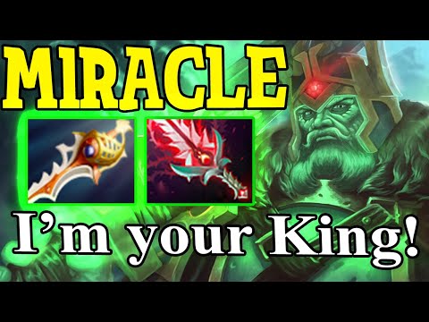 Miracle Wraith King SHOWS You Divine Rapier KING l Dota 2 7.24 Gameplay