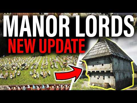 Manor Lords Just Got A Pretty BIG Update You NEED To Try!