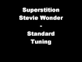 Superstition - Stevie Wonder (STANDARD TUNING ...