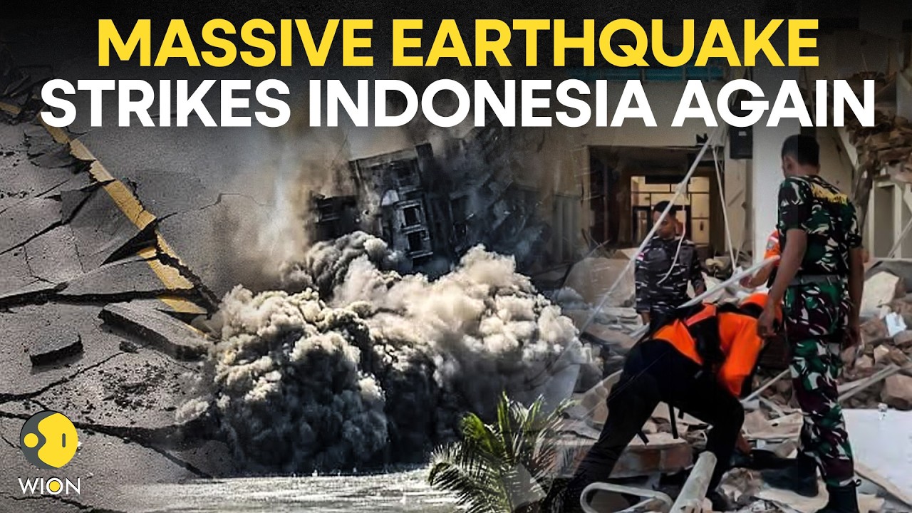 Indonesia Earthquake LIVE : New 5.2 Magnitude Quake Strikes Java, Tremors Felt Across Region | WION