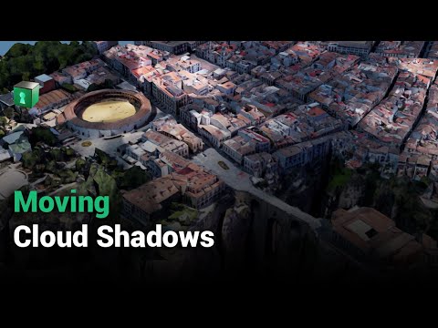 Blender Secrets - Moving Cloud Shadows
