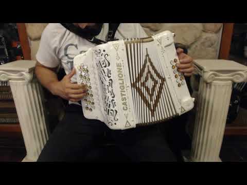 CAST9245FD - Dorado Castiglione 9 Switch Diatonic Button Accordion FBbEb Fa 34 12 $2799