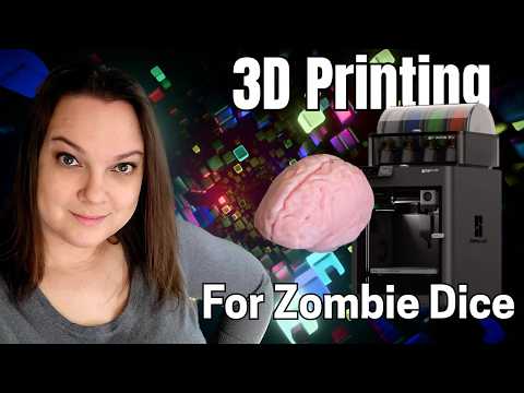 3D Printing for Zombie Dice