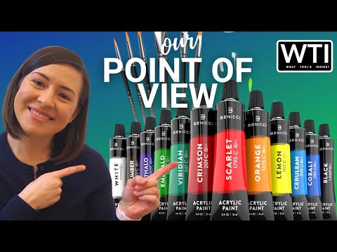 BENICCI Acrylic Paint Sets - WTI product video review