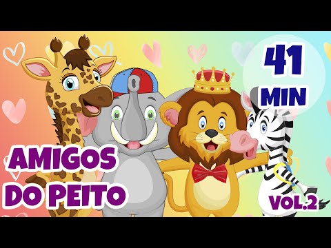 Amigos do peito Vol.2 - Giramille 41 min | Desenho Animado Musical
