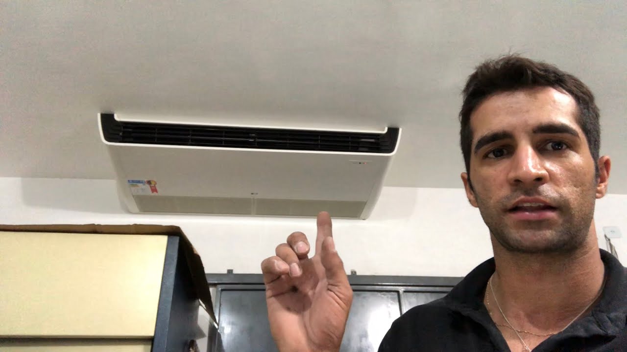 Watch Now Ar Condicionado - Diferenças entre Inverter e Convencional Teto 48.000 BTU/h em funcionamento Ar Condicionado - Diferenças entre Inverter e Convencional Teto 48.000 BTU/h em funcionamento