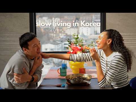 Slow Living in Korea | A Quiet Reset, Sourdough Focaccia & Lunar New Year Tteokguk