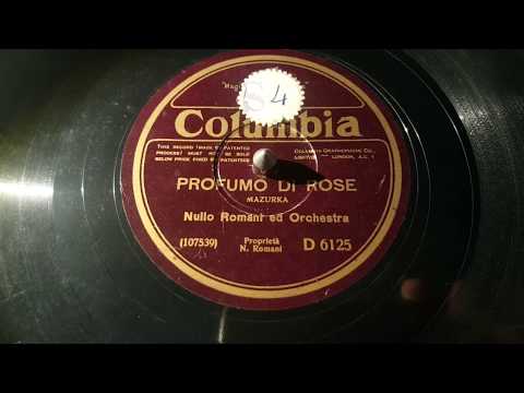 nullo romani e orchestra - profumo di rosa- 78 giri