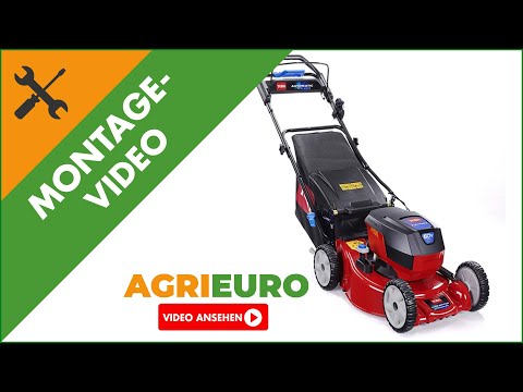 Montagevideo Akku-Rasenmäher TORO Super Recycler TO-21848 - 60V - 6Ah - Fangkorb 60 L
